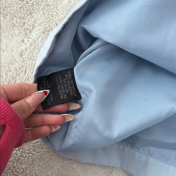 Vintage Sequence Blue Jacket – Size M | Shoulder Pads | Retro | - Picture 6 of 6